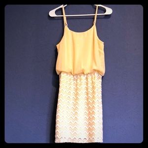 Ivory Lace Cocktail Dress